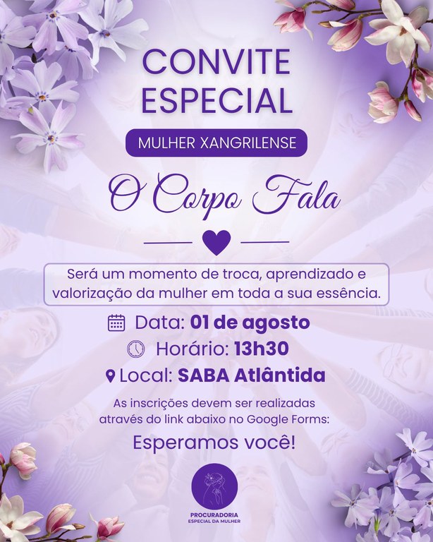 EVENTO - O CORPO FALA